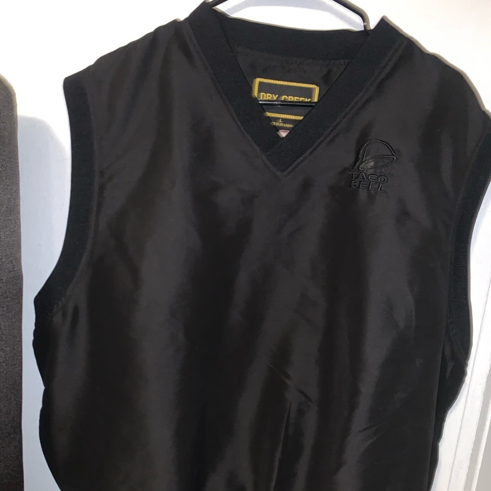 taco bell/pepsi collab vest
